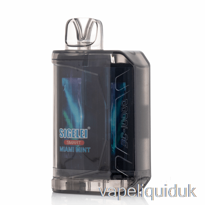 Sigelei Smart AC10000 0% Zero Nicotine Disposable Miami Mint Vape Liquid